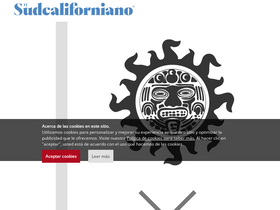 'elsudcaliforniano.com.mx' screenshot