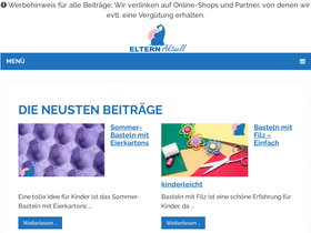 'eltern-aktuell.de' screenshot