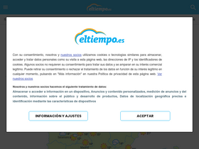 'eltiempo.es' screenshot