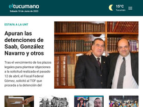 'eltucumano.com' screenshot