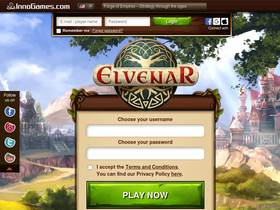 'elvenar.com' screenshot