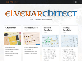 'elvenarchitect.com' screenshot