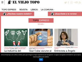 'elviejotopo.com' screenshot