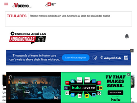 'elvocero.com' screenshot