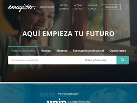 'emagister.com' screenshot