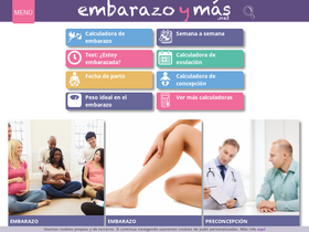 'embarazoymas.net' screenshot