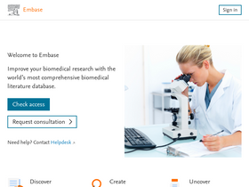 'embase.com' screenshot