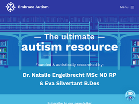 'embrace-autism.com' screenshot