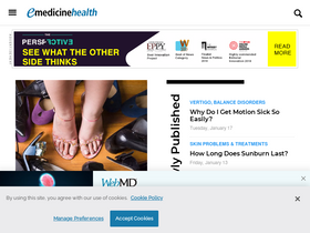 'emedicinehealth.com' screenshot