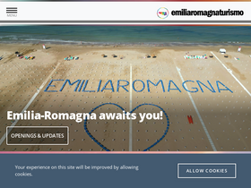 'emiliaromagnaturismo.it' screenshot