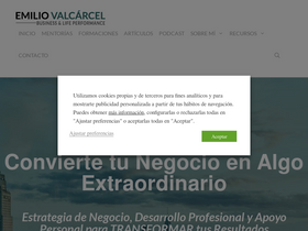 'emiliovalcarcel.com' screenshot