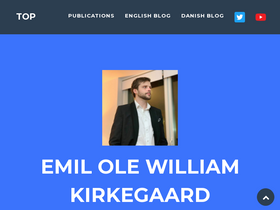 'emilkirkegaard.dk' screenshot