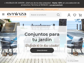 'eminza.es' screenshot