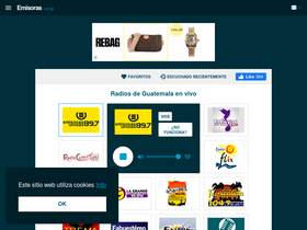 'emisoras.com.gt' screenshot