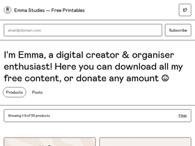 'emmastudies.com' screenshot