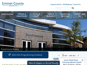 'emmetcounty.org' screenshot