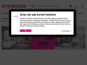 'emmezeta.rs' screenshot