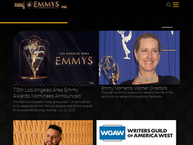 'emmys.com' screenshot