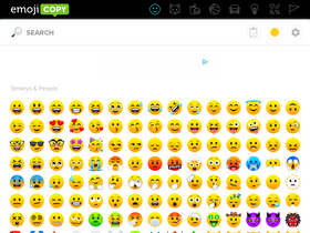 'emojicopy.com' screenshot