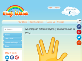 'emojiisland.com' screenshot