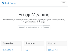 'emojimeaning.com' screenshot