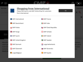 'emp-shop.cz' screenshot