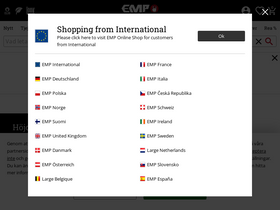 'emp-shop.se' screenshot