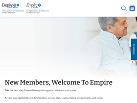 'empireblue.com' screenshot