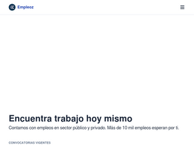 'empleoz.com' screenshot