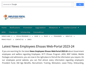 'employeesportal.info' screenshot