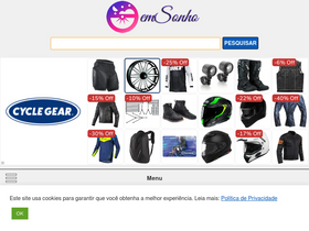 'emsonho.com' screenshot