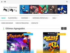 'emu-games.com' screenshot