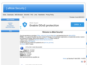 'emule-security.org' screenshot
