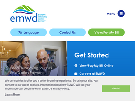 'emwd.org' screenshot