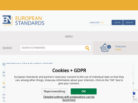 'en-standard.eu' screenshot