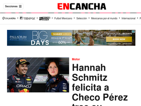 'encancha.mx' screenshot