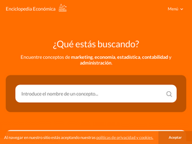 'enciclopediaeconomica.com' screenshot