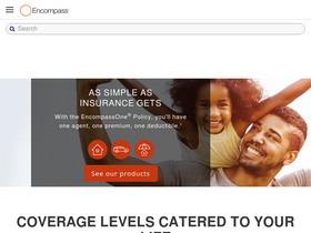 'encompassinsurance.com' screenshot