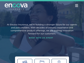 'encova.com' screenshot