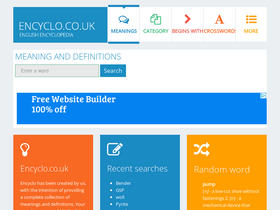 'encyclo.co.uk' screenshot