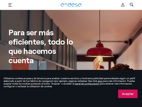 'endesa.com' screenshot