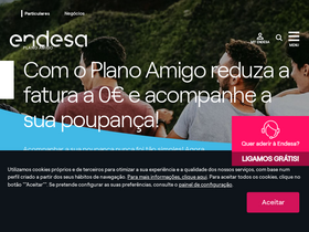 'endesa.pt' screenshot