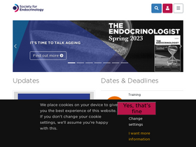 'endocrinology.org' screenshot