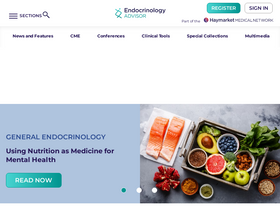'endocrinologyadvisor.com' screenshot