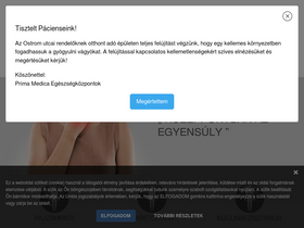 'endokrinkozpont.hu' screenshot