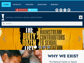 'endsexualexploitation.org' screenshot
