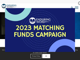 'enduringword.com' screenshot