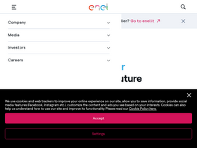 'enel.com' screenshot