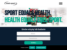 'enelsport.pl' screenshot