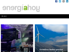 'energiahoy.com' screenshot